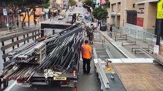 Chinese New Year's stage builders SF