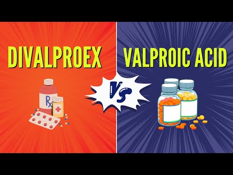 Valproic acid Vs Divalproex sodium (Depakote)