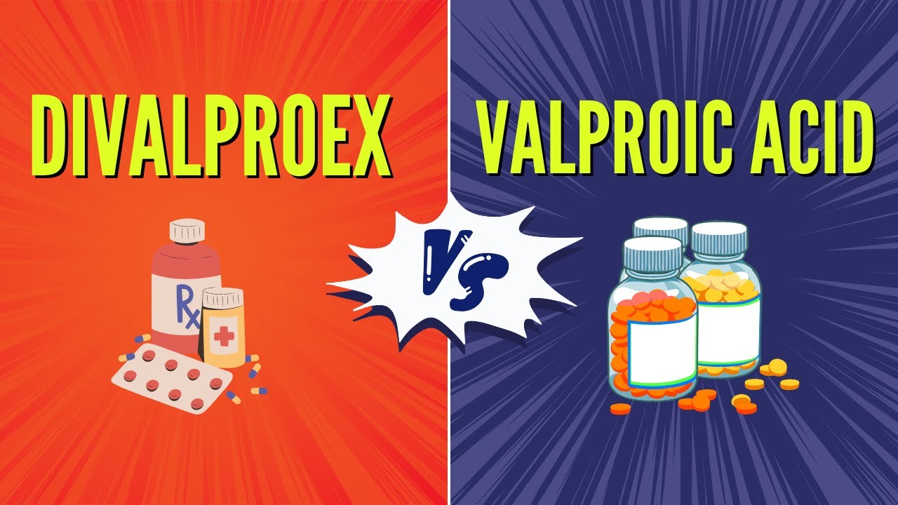 Valproic acid Vs Divalproex sodium (Depakote)