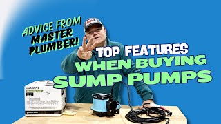 Top Features this Plumber looks for in a Sump Pump - Featuring Little Giant 6 Series sump pump