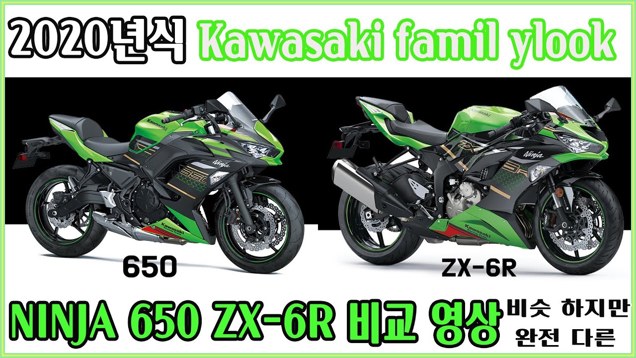 도깨비 탈것 리뷰]2020년식 닌자 ZX-6R 636(Kawasaki) NINJA® ZX™-6R