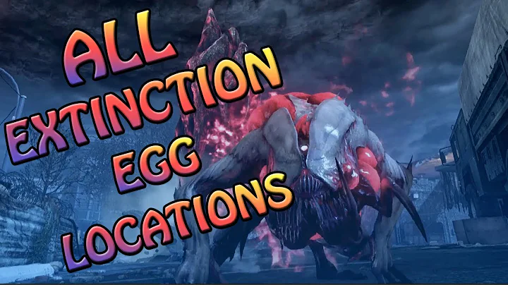 Call of Duty Ghost extinction eggs in ALL DLC Map Packs Part 2