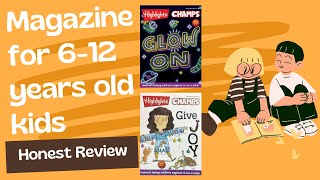 Magazine for 6-12 years old kids| *NON SPONSORED* Highlight Champs review| #booksforkidsindia