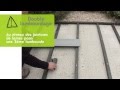 Tuto de Pose #OCEWOOD • Poser une terrasse - Lambourde composite sur dalle béton