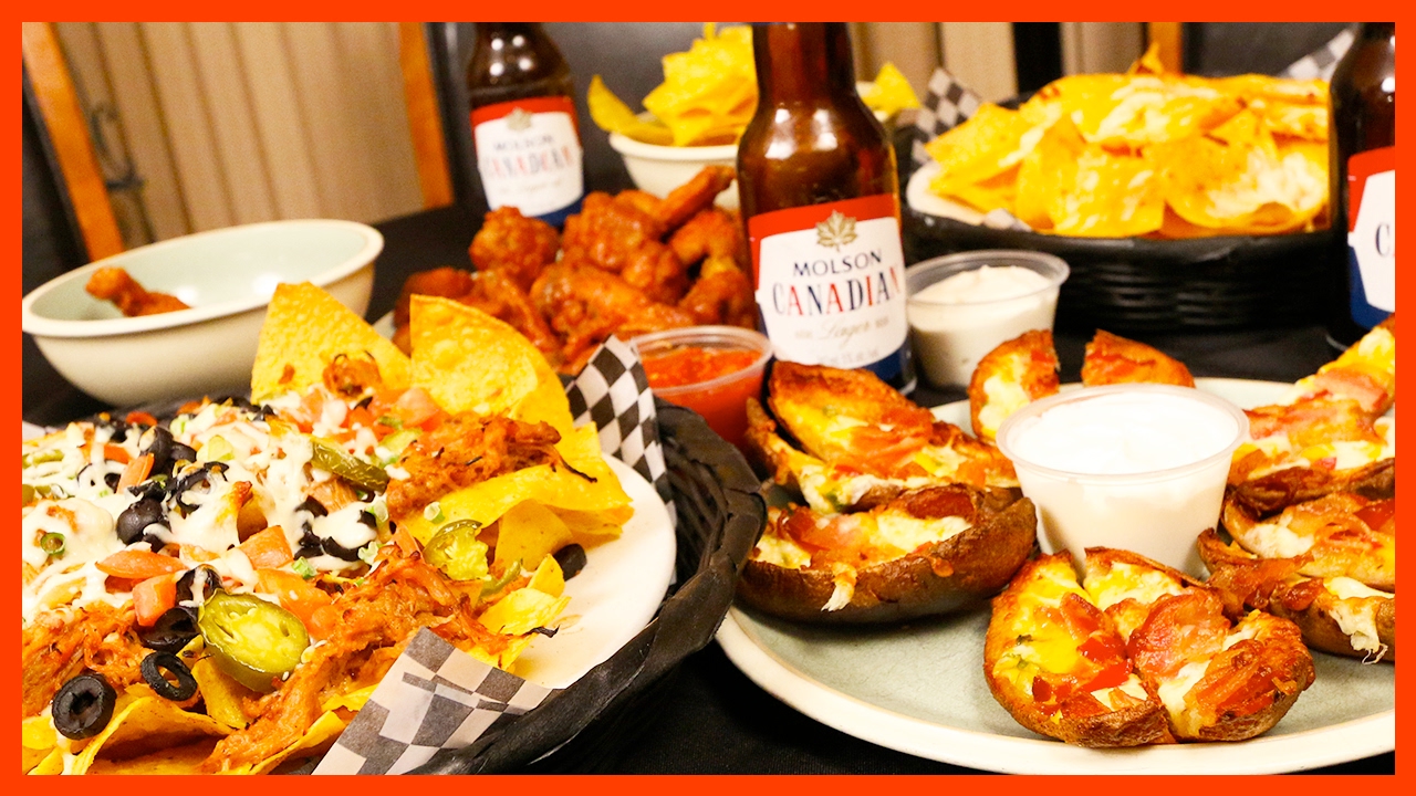 Super Bowl LI Game Party Platters & Ghost Pepper Wings - Cook & Review ...