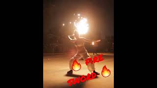 Fire Sword 🔥 #shorts #firesword
