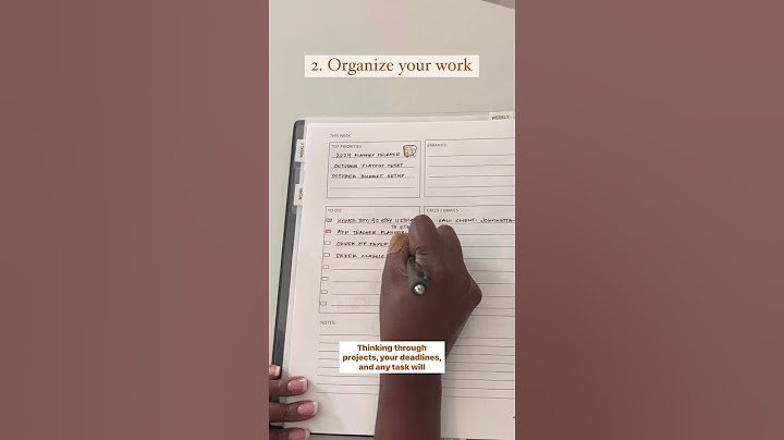 Organize These 4 Areas to Organize Your Life