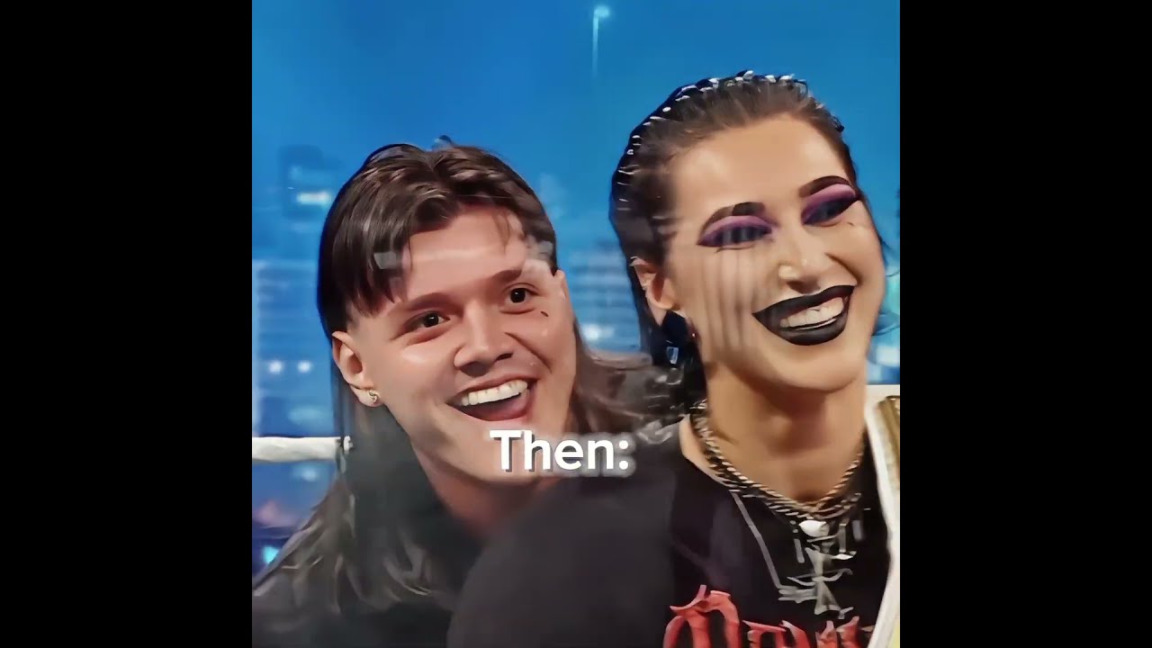 Rhea Ripley Dominik Mysterio Morgan Then Vs Now Wwe Edit 
