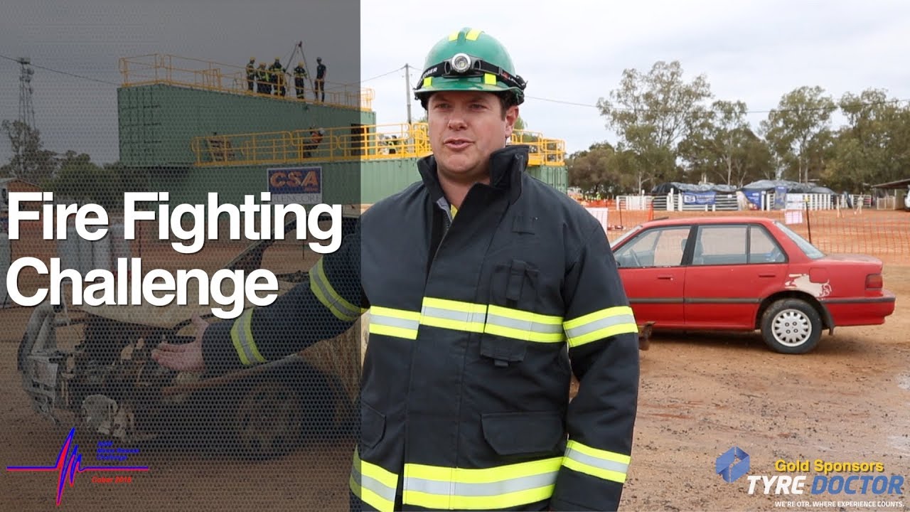 2018 NSW Mines Rescue Challenge. Fire Fighting Challenge