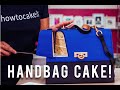 How To Make A KATE MIDDLETON HANDBAG CAKE With Toffee Vanilla Cake, Buttercream and Fondant!