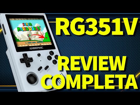 ANALISE RG351V : O PORTATIL MAIS NOSTALGICO DO MOMENTO! SINTA JOGANDO UM GAMEBOY!