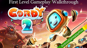 Cordy 2 First Level Gameplay/Walkthrough On Android (Google Nexus 7) [Game For Kids]