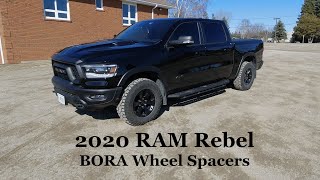 2020 RAM Rebel   BORA 1.5' Wheel Spacers   4K