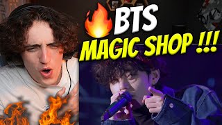 BTS 'Magic Shop' Lyrics + LIVE PERFORMANCE - REACTION | NEW FAVORITE ?!?🔥