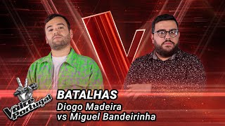Video thumbnail of "Diogo Madeira vs Miguel Bandeirinha - "A Chuva" | Batalha | The Voice Portugal"