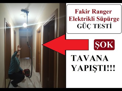 Fakir Elektrikli Süpürge ÇEKİŞ GÜCÜ! - 4A Fakir Ranger Güç Testi