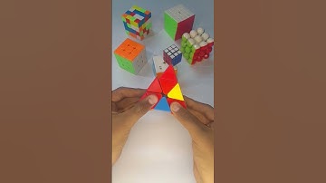 Pyraminx cube magic trick #cube #explore #subscribe #shorts #ytshorts @KingofCubers #sup