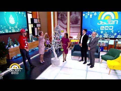 #საახალწლოეთერი „სიცოცხლის ხე“ #ახალიდღის სტუდიაში მარი მალაზონიასთან ერთად