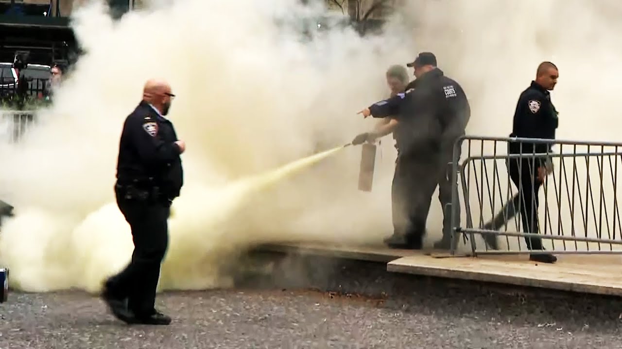 Man dies after setting himself on fire outside courthouse where ...