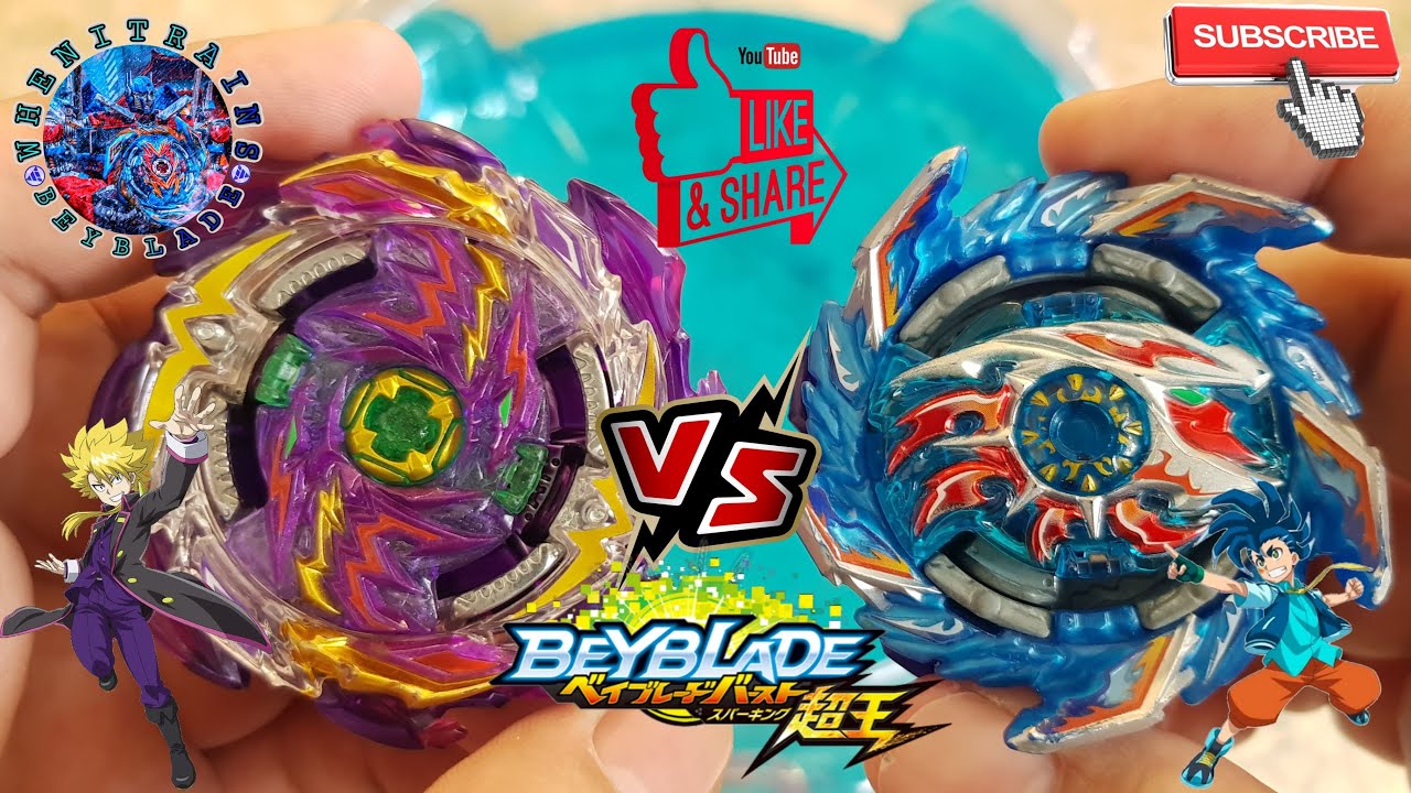 Jet Wyvern vs King Helios | Wakiya vs Hikaru | Beyblade Burst Superking | ベイブレードバースト超王