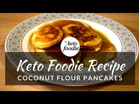 Keto Coconut Flour Pancakes | The Keto Foodie