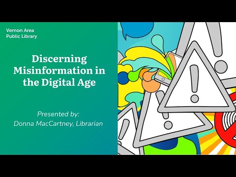 Discerning Misinformation in the Digital Age - YouTube