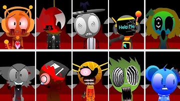 Incredibox Sprunki Mr Fun Computer VS Garnold VS Mr Tree VS Brud ＊MIX VERSION＊