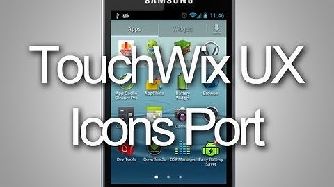 TouchWiz icons replacement on CyanogenMod 10