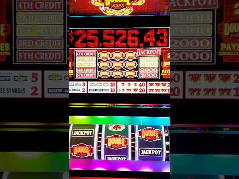 $25,000+ JACKPOT - $5 Max Bet #casino #vegas #slots #grand #maxbets