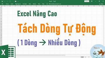 Cách Tách Dòng Tự Động Trong Excel