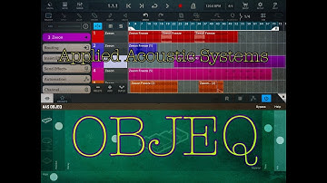 AAS OBJEQ - Acoustic Resonator Filter Effect - AUv3 - Demo for the iPad