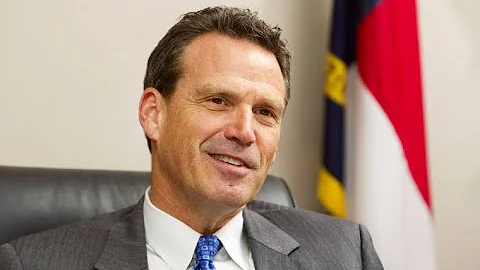 Former Greensboro Mayor Robbie Perkins speaks abou...