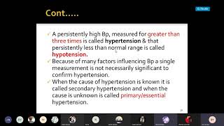 TOPIC: VITAL SIGNS (BLOOD PRESSURE) | CLASS: BSC 1ST YEAR | Metro College of Nursing