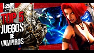 Top 5: Los VIDEOJUEGOS de VAMPIROS | MERISTATION