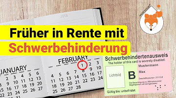 Kann ich mit GdB 20 früher in Rente?