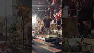 Drum tech plays “Ronald” at sound check. #drummer #drums #drumpov
