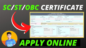 SC ST OBC Caste Certificate Apply Online in Hindi - How to Apply For New Caste Certificate in 2022