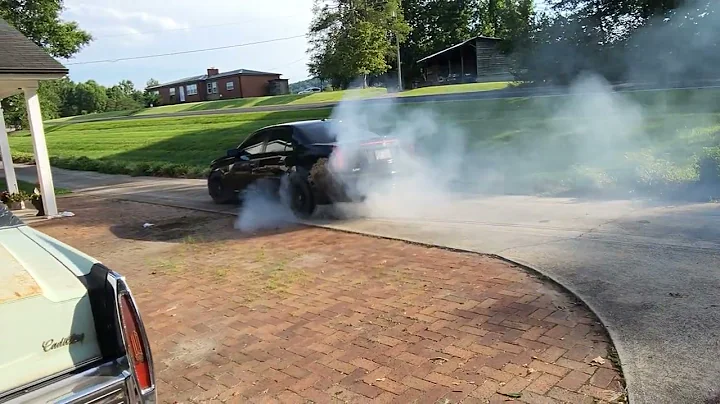 416 LSA V1 CTS-V burnout