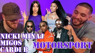 Bobby's First Time Hearing: Nicki Minaj x Migos x Cardi B - MotorSport -- Reaction