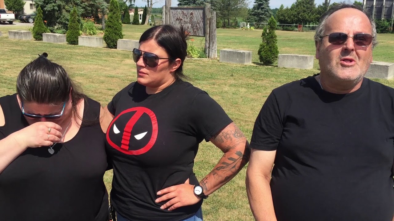 newspaper mockup Roadside memorial stolen, leaving parents deeper in grief