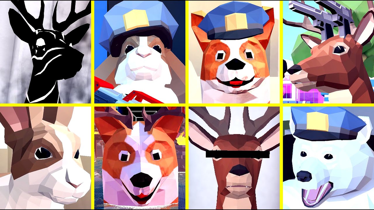 DEEEER Simulator - All Bosses + Ending (HD 60FPS).