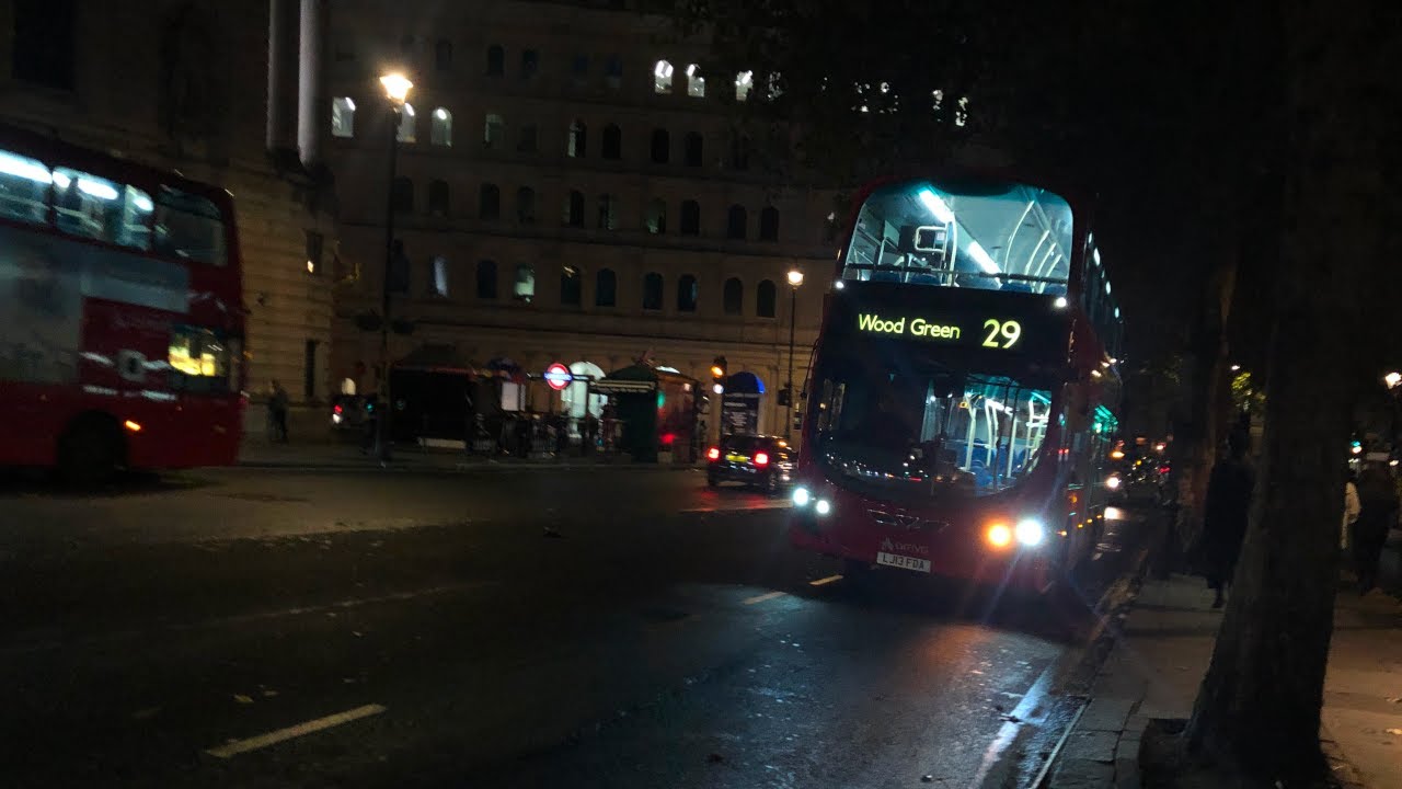 AIR LEAK / SOME HIGH REVS | Journey on London Bus Route 29  -  Gemini 2 B5LH HV100 (LJ13 FDA) Arriva
