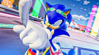 Sonic Racing Crossworlds - True Riders Sonic Gameplay