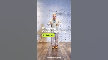 Take full class at  www.everydaypopping.com✔️ #dancetutorial #popping #everydaypopping #onlinedance