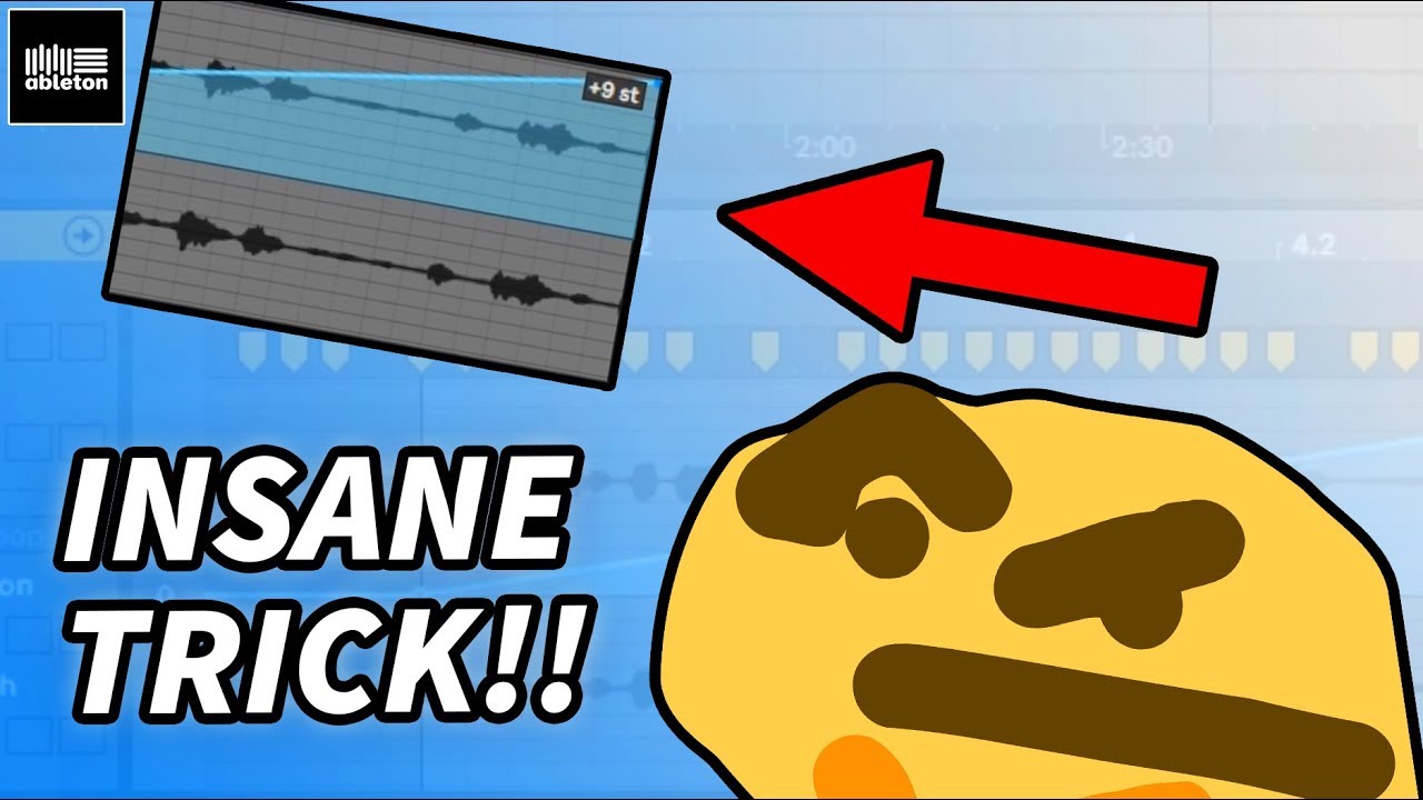 How to automate clip pitch in Ableton Live 11 - YouTube