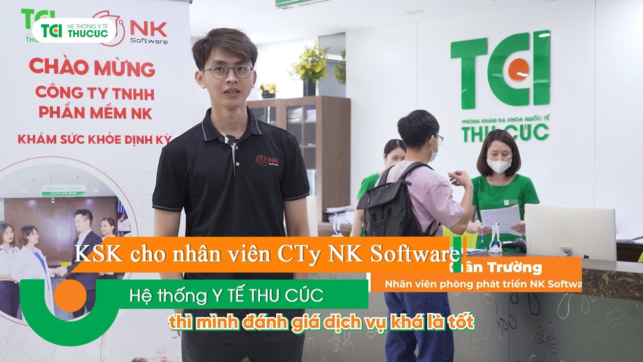 Khám sức khỏe cho nhân viên công ty NK Software - YouTube