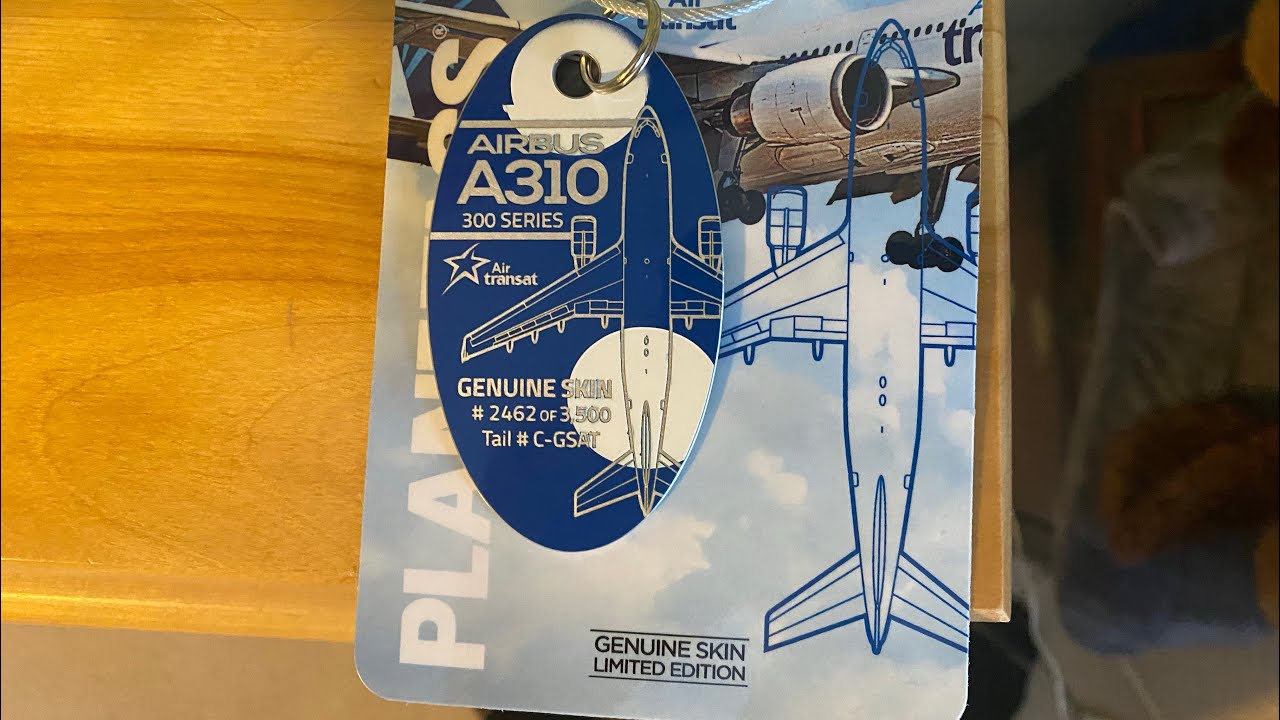 Air Transat Airbus A310-300 Plane Tag Review + Some Updates