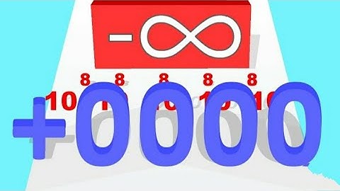 Satisfying mobile game/ Number Master: Run and Merge - number run 3d game video