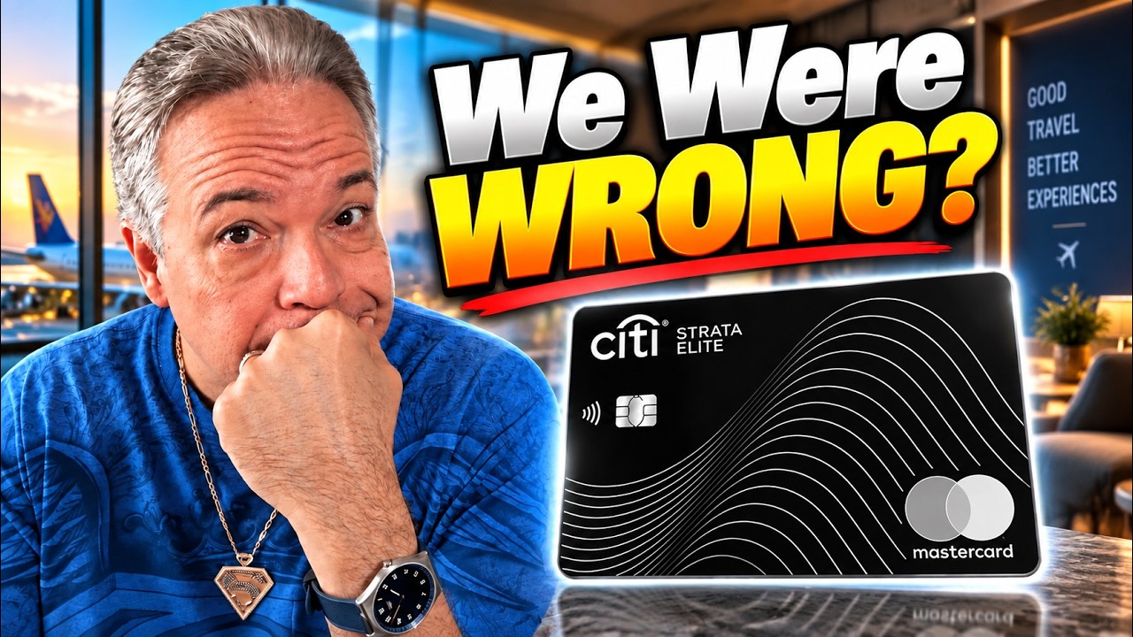 The Citi Strata Elite Is Way Better Than We Thought!