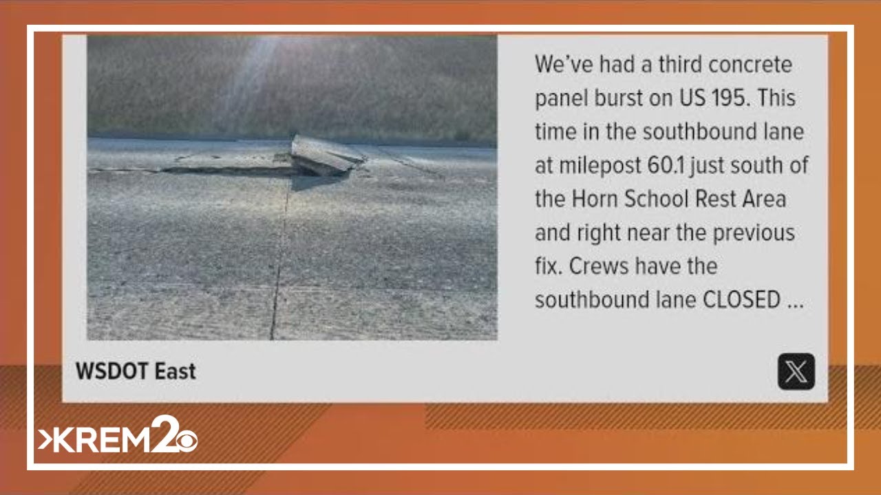 Extreme heat causes roads to buckle - YouTube